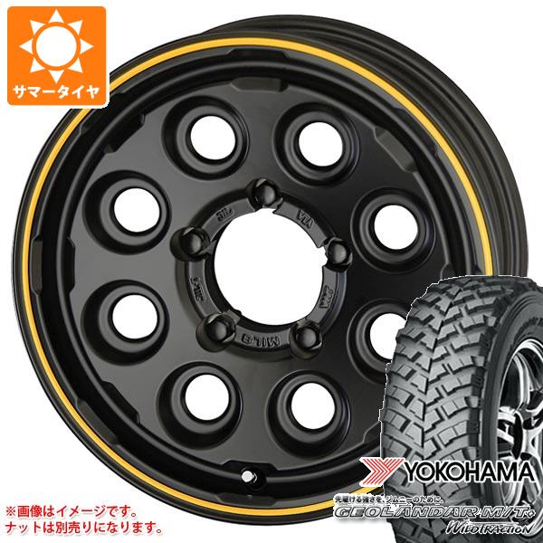 5本セット ジムニー用 サマータイヤ ヨコハマ ジオランダー M/T+ G001J 195R16C 104/102Q PPX ミルエイト 5.5 16 :mil8j 14208 s861002zk 5:タイヤ1番