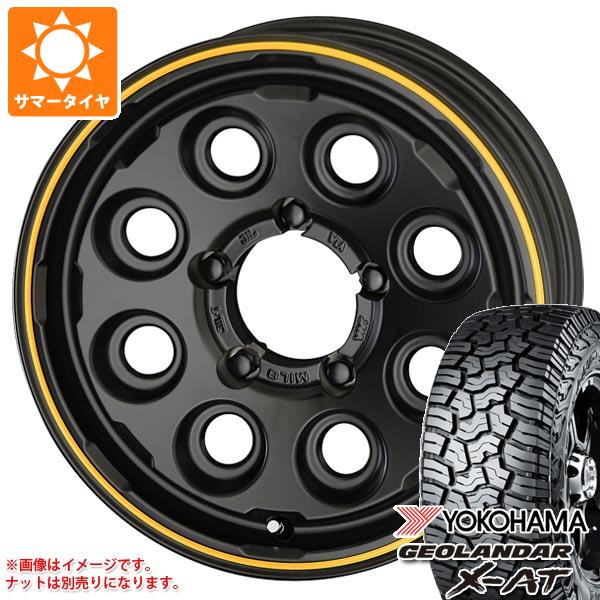 5本セット ジムニーシエラ JB74W用 2023年製 サマータイヤ ヨコハマ ジオランダー X AT G016 LT235/70R16 104/101Q ブラックレター PPX ミルエイト 5.5 16 :mil8js 35220 s861007zk 5:タイヤ1番