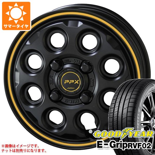 サマータイヤ 185/55R16 83V グッドイヤー エフィシエントグリップ RVF02 PPX ミルエイト 6.0 16 :mil8k 36627:タイヤ1番