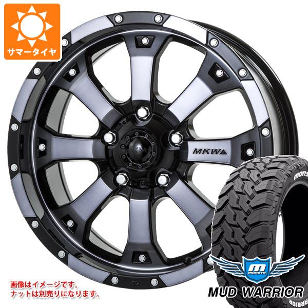 5本セット ジープ ラングラー JK/JL系用 サマータイヤ モンスタ マッドウォーリアー LT265/70R17 121/118Q ホワイトレター MKW MK 46 :mk46dgcw 34779 j27102p 5:タイヤ1番