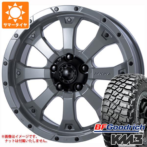 RAV4 50系用 サマータイヤ BFグッドリッチ マッドテレーン T/A KM3 LT225/75R16 115/112Q MKW MK 46 7.0 16 :mk46hk 30405 t801011yt:タイヤ1番