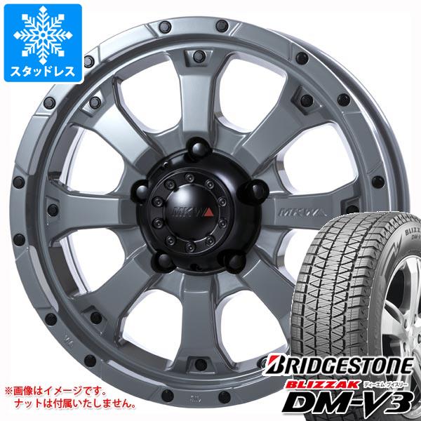 ジムニー用 スタッドレス ブリヂストン ブリザック DM-V3 175/80R16 91Q MKW MK-46｜tire1ban