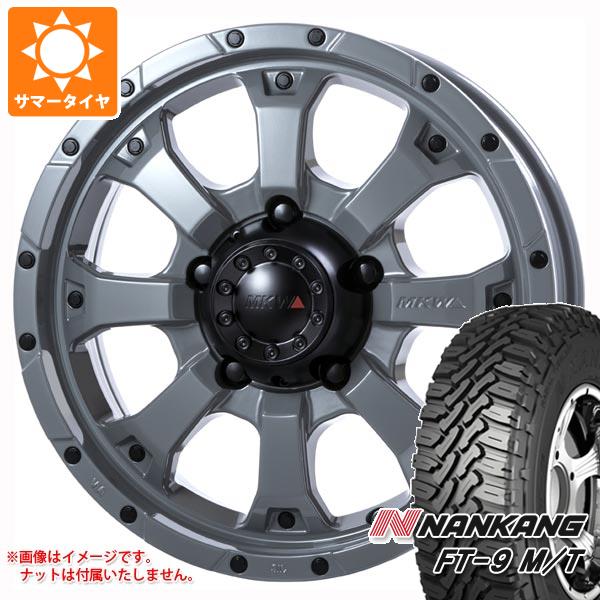 5本セット ジムニー用 サマータイヤ ナンカン FT 9 M/T 175/80R16 91S ホワイトレター MKW MK 46 5.5 16 :mk46hkj 30821 s86740zk 5:タイヤ1番