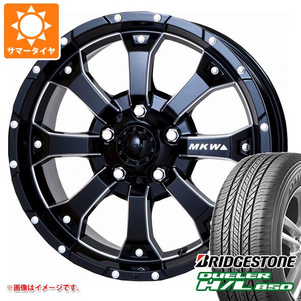 5本セット ジムニー JB64W用 サマータイヤ ブリヂストン デューラー H/L850 215/70R16 100H MKW MK 46 M/L+ 5.5 16 :mk46mlj 16264 s86768zk 5:タイヤ1番