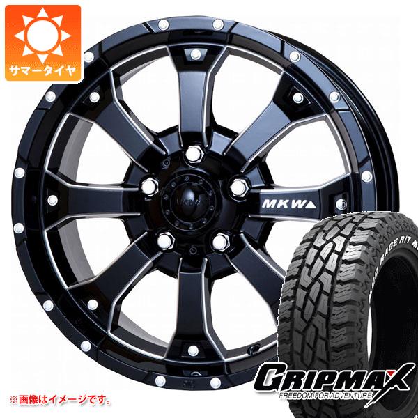 5本セット ジムニー用 サマータイヤ グリップマックス マッドレイジ R/T MAX 175/80R16 91S ホワイトレター MKW MK 46 M/L+ 5.5 16 :mk46mlj 36497 s86740zk 5:タイヤ1番