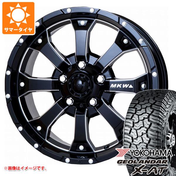 5本セット ジムニー JB64W用 2024年製 サマータイヤ ヨコハマ ジオランダー X AT G016 LT215/70R16 100/97Q ブラックレター MKW MK 46 M/L+ 5.5 16 :mk46mlj 36857 s86768zk 5:タイヤ1番