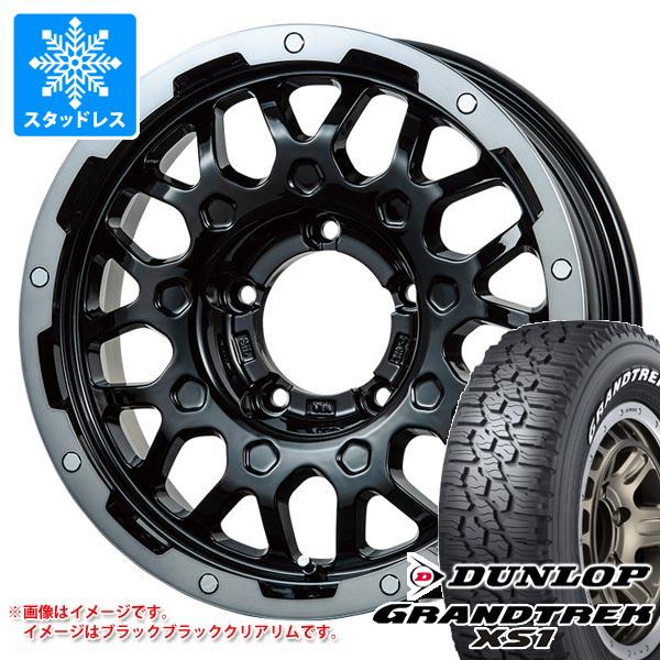 GRANDTREK - 5本仕かける スズキ ジムニーノマド JC74W用 スタッドレス ダンロップ グラントレック XS1 185/85R16 105/103L LT 白いこと水茎の跡 LMG MS-9W