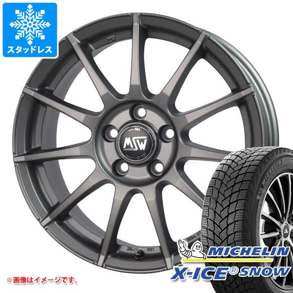 プジョー 1007用 スタッドレス ミシュラン エックスアイススノー 185/60R15 88H XL OZ MSW 85-2｜tire1ban