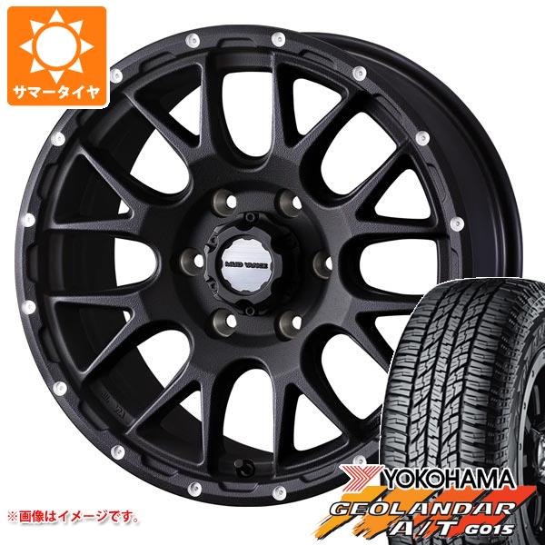 サマータイヤ 265/70R17 121/118S ヨコハマ ジオランダー A/T G015 アウトラインホワイトレター マッドヴァンス08 8.0 17 :mud08bk6 22929:タイヤ1番