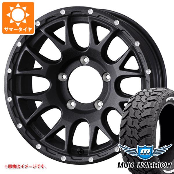 5本セット スズキ ジムニーノマド JC74W用 サマータイヤ モンスタ マッドウォーリアー LT215/70R16 107/105Q ホワイトレター マッドヴァンス08 6.0-16