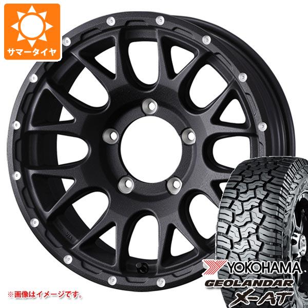 ジムニー JB64W用 2024年製 サマータイヤ ヨコハマ ジオランダー X AT G016 LT215/70R16 100/97Q ブラックレター マッドヴァンス08 5.5 16 :mud08bkj 36857 s86768zk:タイヤ1番