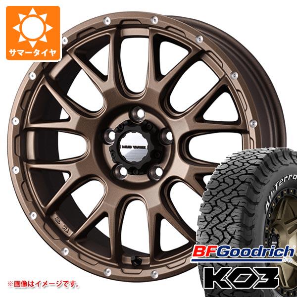 WEDS - RAV4 50系用 朱夏タイア BF好ましい金持ち オールテレーンT/A KO3 LT265/65R17 116/113S 白いこと雁の使い マッドヴァンス08 7.0-17 夏タイヤ、ホイールセット-自動車