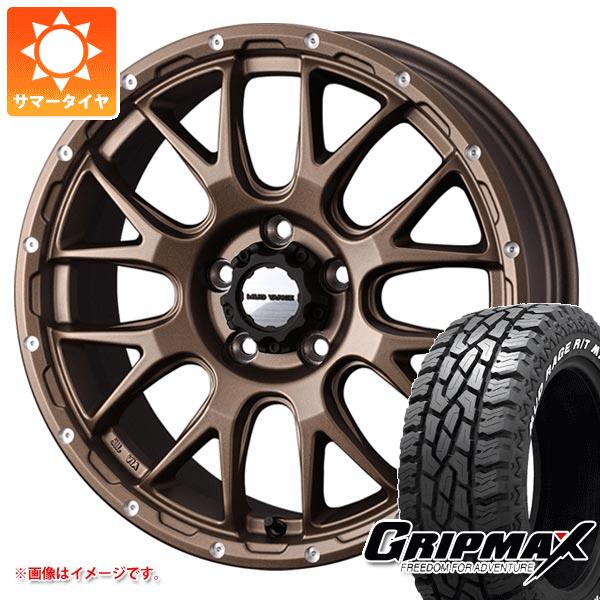 T31エクストレイル用 サマータイヤ グリップマックス マッドレイジ R/T MAX 215/65R16C 109/107Q ホワイトレター マッドヴァンス08 7.0 16 :mud08br5 36501 n84986sn:タイヤ1番