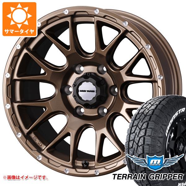 5本セット FJクルーザー 10系用 サマータイヤ モンスタ テレーングリッパー LT285/70R17 121/118R ホワイトレター マッドヴァンス08 8.0 17 :mud08br6 34805 t801005yt 5:タイヤ1番