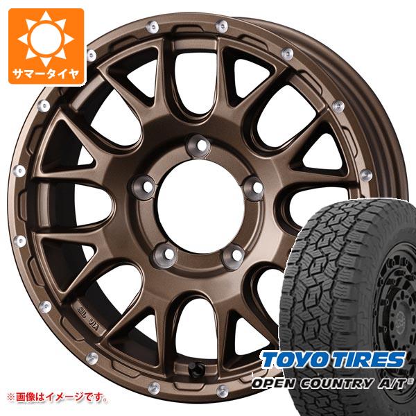 5本セット ジムニー用 サマータイヤ トーヨー オープンカントリー A/T3 175/80R16 91S マッドヴァンス08 5.5 16 :mud08brj 38821 s86740zk 5:タイヤ1番