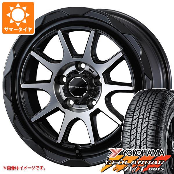 デリカD:5用 サマータイヤ ヨコハマ ジオランダー A/T G015 245/70R16 111H XL ブラックレター マッドヴァンス06 7.0 16 :mudv06 22935 m83964tb:タイヤ1番