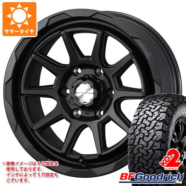 2023年製 サマータイヤ 285/70R17 121/118R BFグッドリッチ オールテレーンT/A KO2 ホワイトレター マッドヴァンス06 8.0 17 :mudv06b 19591:タイヤ1番