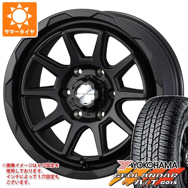 RAV4 50系用 サマータイヤ ヨコハマ ジオランダー A/T G015 245/70R16 111H XL ブラックレター マッドヴァンス06 7.0 16 :mudv06b 22935 t801012yt:タイヤ1番