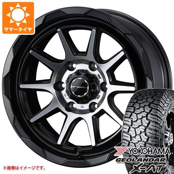 ハイエース 200系用 2024年製 サマータイヤ ヨコハマ ジオランダー X AT G016 LT215/70R16 100/97Q ブラックレター マッドヴァンス06 6.5 16 :mudv06h 36857 t80971yt:タイヤ1番