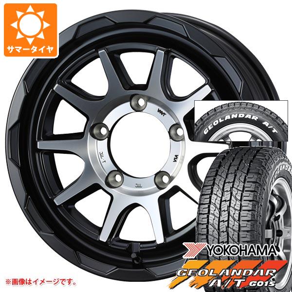 5本セット ジムニー用 2024年製 サマータイヤ ヨコハマ ジオランダー A/T G015 185/85R16 105/103N LT ホワイトレター マッドヴァンス06 5.5 16 :mudv06j 38494 s86999zk 5:タイヤ1番