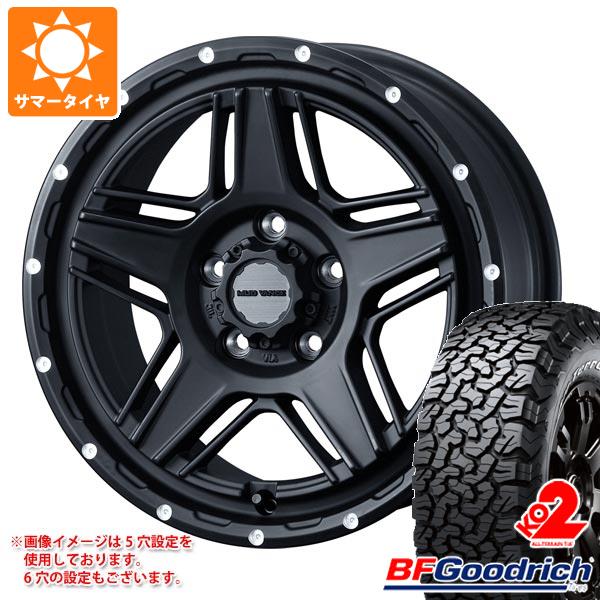 2023年製 サマータイヤ 285/70R17 121/118R BFグッドリッチ オールテレーンT/A KO2 ホワイトレター マッドヴァンス07 8.0 17 :mudv07 19591:タイヤ1番