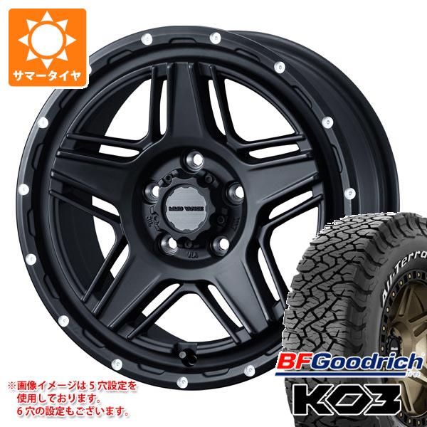 トライトン LC2T用 サマータイヤ BFグッドリッチ オールテレーンT/A KO3 LT265/60R18 114/110S ブラックレター マッドヴァンス07 8.0 18 : mudv07 42564 m83980tb : タイヤ1番