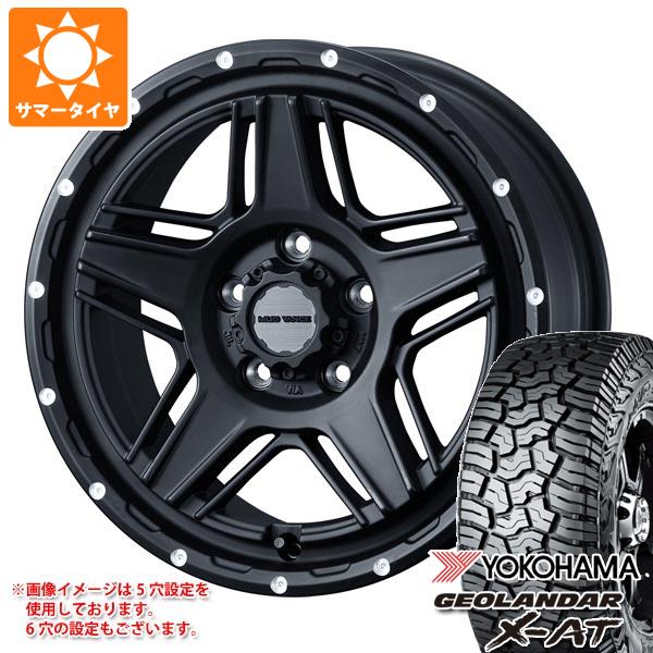 デリカD:5用 2024年製 サマータイヤ ヨコハマ ジオランダー X AT G016 LT215/70R16 100/97Q ブラックレター マッドヴァンス07 7.0 16 :mudv07 36857 m83960tb:タイヤ1番