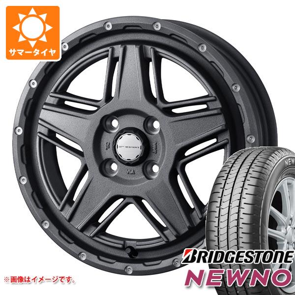 エブリイバン DA17V用 サマータイヤ ブリヂストン ニューノ 165/60R14 75H  マッドヴァンス07 4.5-14