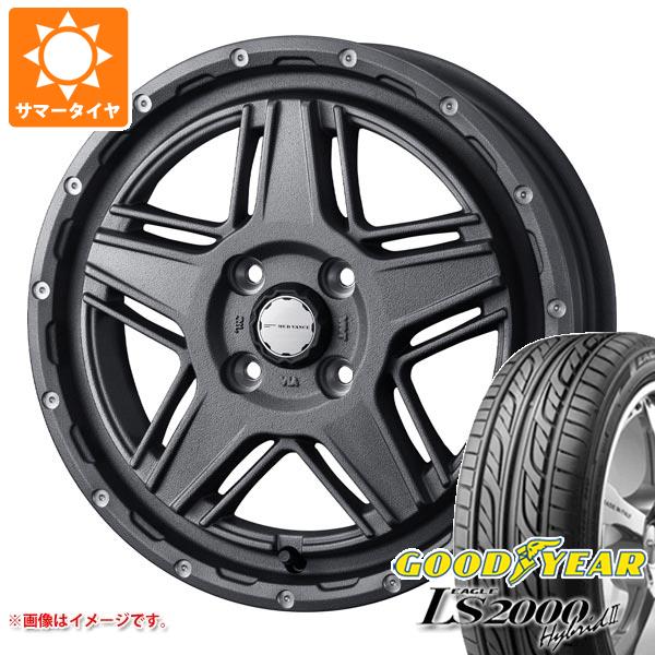 サマータイヤ 165/55R14 72V グッドイヤー イーグル LS2000 ハイブリッド2 マッドヴァンス07 4.5 14 :mudv07gk 617:タイヤ1番