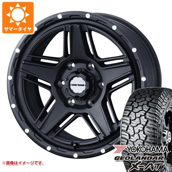 ハイエース 200系用 2024年製 サマータイヤ ヨコハマ ジオランダー X AT G016 LT215/70R16 100/97Q ブラックレター マッドヴァンス07 6.5 16 :mudv07h 36857 t80971yt:タイヤ1番