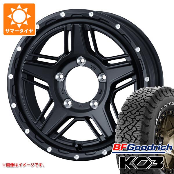 WEDS - ジムニー用 2026年製 炎節タイア BF好ましい分限者 オールテレーンT/A KO3 LT175/80R16 92S 白いこと水茎の跡 マッドヴァンス07 5.5-16 自動車-夏タイヤ、ホイールセット