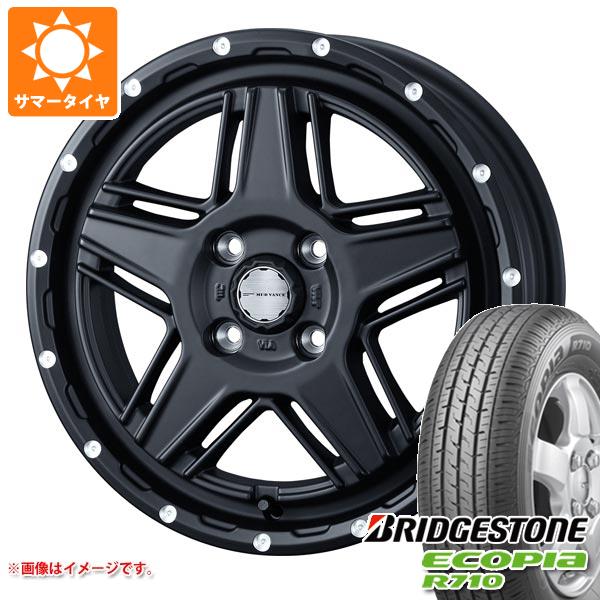 エブリイワゴン DA17W用 サマータイヤ ブリヂストン エコピア R710 165/80R14 91/90N (165R14 6PR相当)  マッドヴァンス07 4.5-14 : mudv07k-35114-s861056zk : タイヤ1番 - 通販 - Yahoo!ショッピング