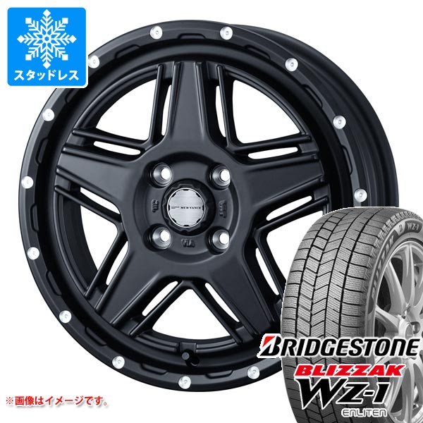 スズキ ハスラー用 スタッドレス ブリヂストン ブリザック WZ-1 165/70R14 81Q マッドヴァンス07