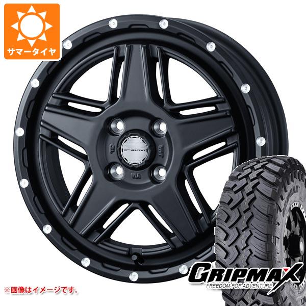 ハスラー用 サマータイヤ グリップマックス マッドレイジ M/T 185R14C 102/100Q ホワイトレター マッドヴァンス07 4.5-14｜tire1ban