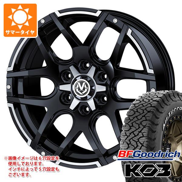 サマータイヤ 265/60R18 114/110S BFグッドリッチ オールテレーンT/A KO3 ブラックレター マッドヴァンス04 8.0 18 : mudva04 42564 : タイヤ1番