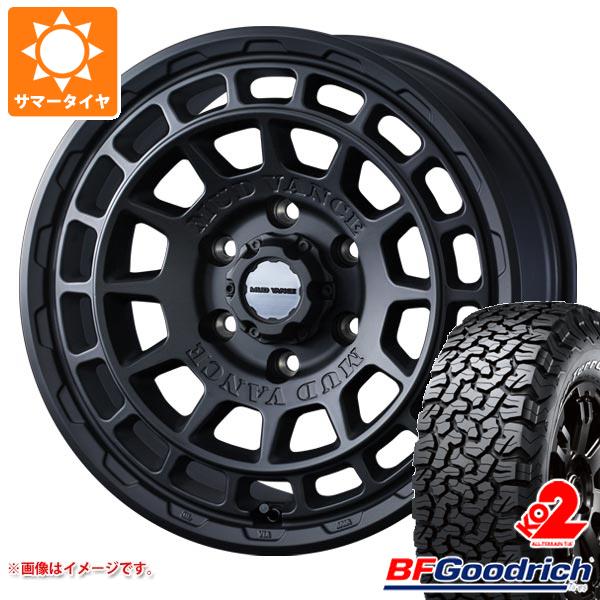 FJクルーザー 10系用 サマータイヤ BFグッドリッチ オールテレーンT/A KO2 LT285/70R17 121/118R ホワイトレター マッドヴァンスX タイプF 8.0 17 :mudxmb6 19591 t801005yt:タイヤ1番