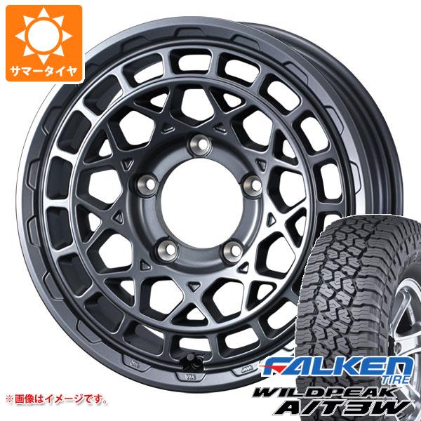 5本セット ジムニーシエラ JB74W用 サマータイヤ ファルケン ワイルドピーク A/T3W LT225/75R16 115/112Q マッドヴァンスX タイプM 6.0 16 :mudxmgms 31879 s861005zk 5:タイヤ1番