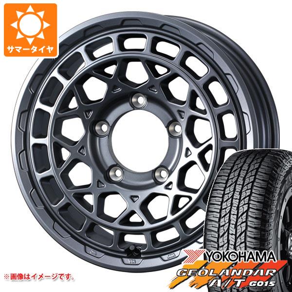 5本セット ジムニーシエラ JB74W用 サマータイヤ ヨコハマ ジオランダー A/T G015 P235/70R16 104T アウトラインホワイトレター マッドヴァンスX タイプM 6.0 16 :mudxmgms 26661 s861007zk 5:タイヤ1番