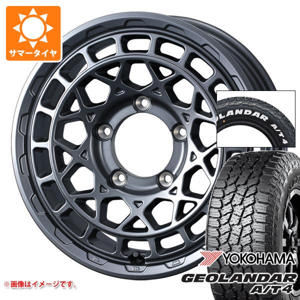 WEDS - 5本仕掛ける ジムニーシエラ JB74W用 朱夏タイア ヨコハマ ジオランダー A/T4 G018 185/85R16 105/103N LT 白いこと雁の使い マッドヴァンスX 手あいM 6.0-16 車、バイク、自転車-夏タイヤ、ホイールセット-自動車