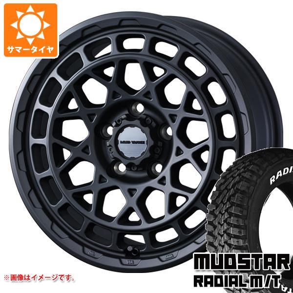 アウトランダー GF/GG系用 サマータイヤ マッドスター ラジアル M/T 225/65R17 102T ホワイトレター マッドヴァンスX タイプM 7.0-17