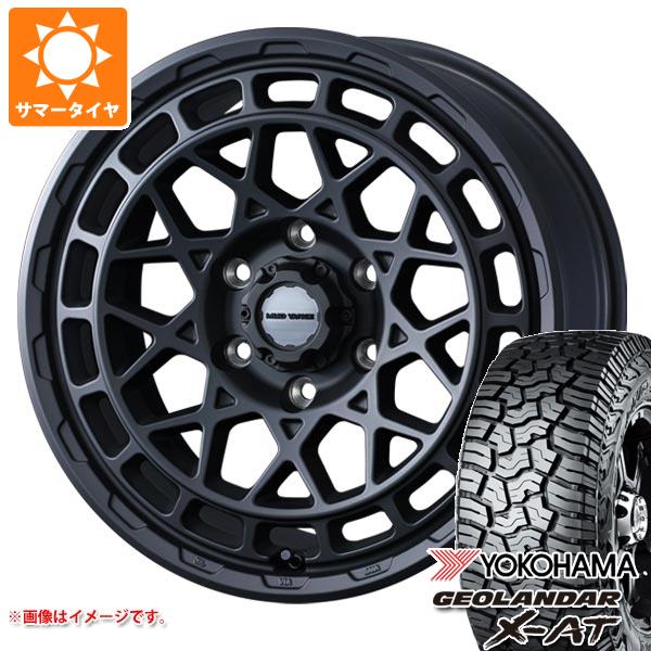 ハイエース 200系用 2024年製 サマータイヤ ヨコハマ ジオランダー X AT G016 LT215/70R16 100/97Q ブラックレター マッドヴァンスX タイプM 6.5 16 :mudxmmbh 36857 t80971yt:タイヤ1番