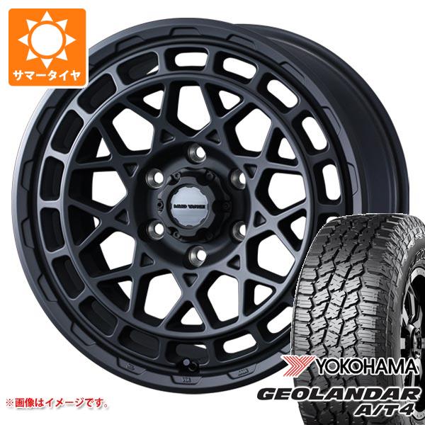 トヨタ ランドクルーザー300用 サマータイヤ ヨコハマ ジオランダー A/T4 G018 275/55R20 117H XL ブラックレター マッドヴァンスX タイプM 9.0-20