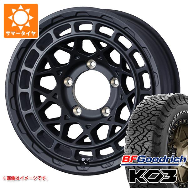 5本セット スズキ ジムニーノマド JC74W用 サマータイヤ BFグッドリッチ オールテレーンT/A KO3 LT225/70R16 ホワイトレター マッドヴァンスX タイプM 6.0-16
