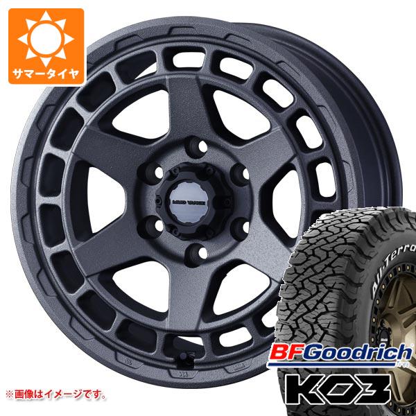 5本セット FJクルーザー 10系用 サマータイヤ BFグッドリッチ オールテレーンT/A KO3 LT285/70R17 121/118S ホワイトレター マッドヴァンスX タイプS 8.0-17