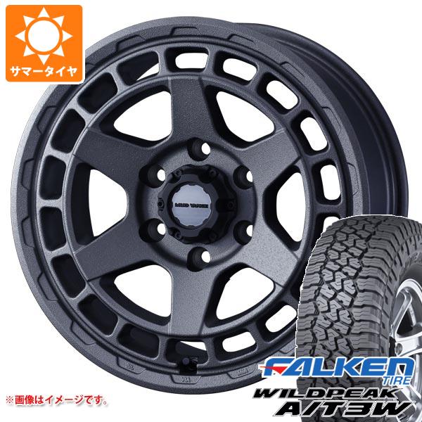 5本セット FJクルーザー 10系用 サマータイヤ ファルケン ワイルドピーク A/T3W LT265/70R17 121/118R マッドヴァンスX タイプS 8.0 17 :mudxsgr6 34518 t801004yt 5:タイヤ1番