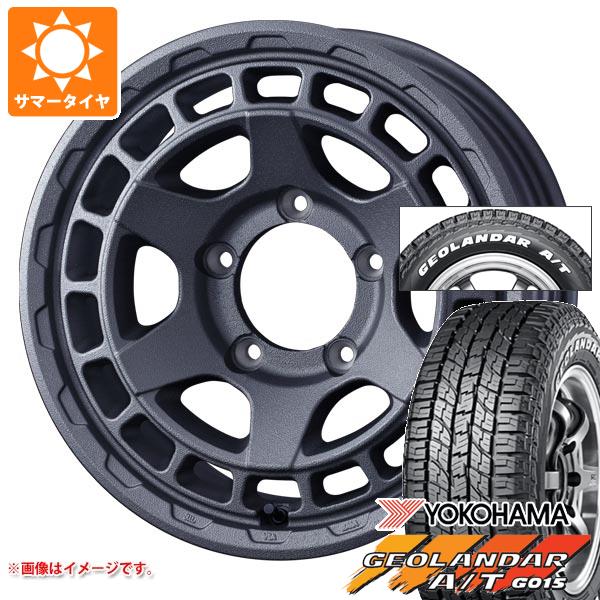 5本セット ジムニーシエラ JB74W用 サマータイヤ ヨコハマ ジオランダー A/T G015 185/85R16 105/103N LT ホワイトレター マッドヴァンスX タイプS 6.0 16 :mudxsgrs 38494 s86769zk 5:タイヤ1番