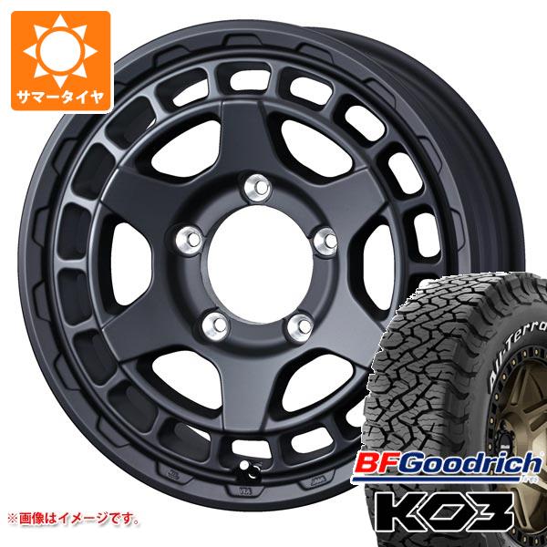 5本セット スズキ ジムニーノマド JC74W用 サマータイヤ BFグッドリッチ オールテレーンT/A KO3 LT225/70R16 ホワイトレター マッドヴァンスX タイプS 6.0-16