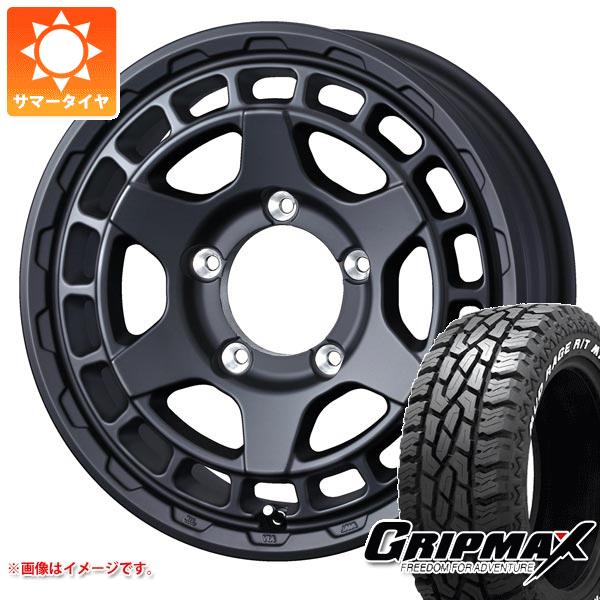 5本セット ジムニーシエラ JB74W用 サマータイヤ グリップマックス マッドレイジ R/T MAX LT215/70R16 100/97R ホワイトレター マッドヴァンスX タイプS 6.0-16
