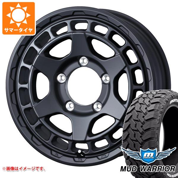 スズキ ジムニーノマド JC74W用 サマータイヤ モンスタ マッドウォーリアー LT235/70R16 104/101Q ホワイトレター マッドヴァンスX タイプS 6.0-16