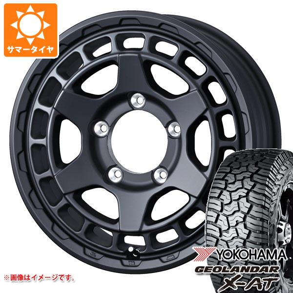 5本セット ジムニー用 サマータイヤ ヨコハマ ジオランダー X-AT G016 195R16C 104/102Q アウトラインホワイトレター マッドヴァンスX タイプS 5.5-16｜tire1ban